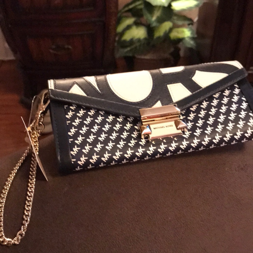 Michael Kors Whitney Admiral Clutch/Wallet